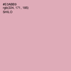 #E0ABB9 - Shilo Color Image