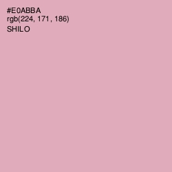 #E0ABBA - Shilo Color Image