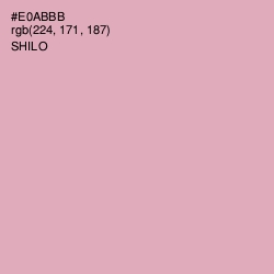 #E0ABBB - Shilo Color Image
