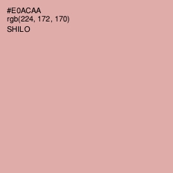 #E0ACAA - Shilo Color Image