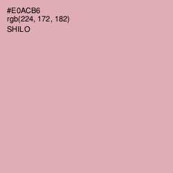 #E0ACB6 - Shilo Color Image