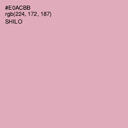 #E0ACBB - Shilo Color Image