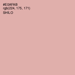 #E0AFAB - Shilo Color Image