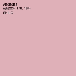 #E0B0B8 - Shilo Color Image