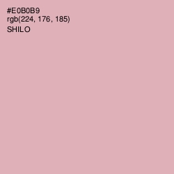 #E0B0B9 - Shilo Color Image