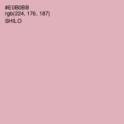 #E0B0BB - Shilo Color Image