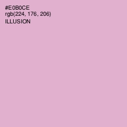 #E0B0CE - Illusion Color Image