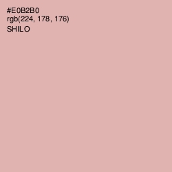 #E0B2B0 - Shilo Color Image