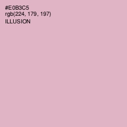 #E0B3C5 - Illusion Color Image