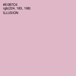 #E0B7C6 - Illusion Color Image