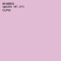 #E0BBD3 - Cupid Color Image