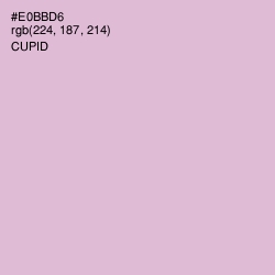 #E0BBD6 - Cupid Color Image