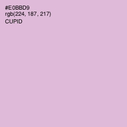 #E0BBD9 - Cupid Color Image