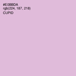 #E0BBDA - Cupid Color Image