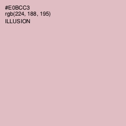 #E0BCC3 - Illusion Color Image