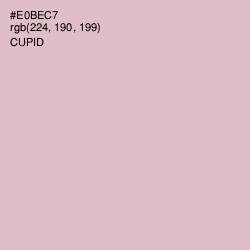 #E0BEC7 - Cupid Color Image