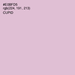 #E0BFD5 - Cupid Color Image