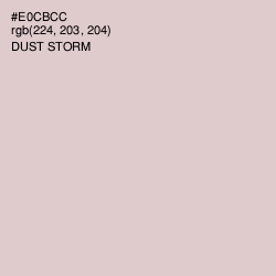 #E0CBCC - Dust Storm Color Image