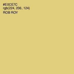 #E0CE7C - Rob Roy Color Image