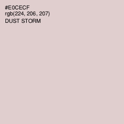 #E0CECF - Dust Storm Color Image