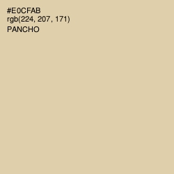 #E0CFAB - Pancho Color Image
