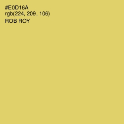 #E0D16A - Rob Roy Color Image