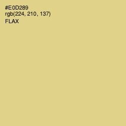 #E0D289 - Flax Color Image