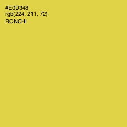 #E0D348 - Ronchi Color Image