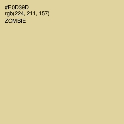 #E0D39D - Zombie Color Image