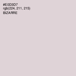 #E0D3D7 - Bizarre Color Image