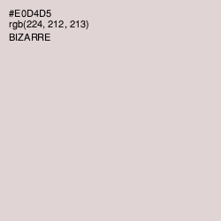 #E0D4D5 - Bizarre Color Image