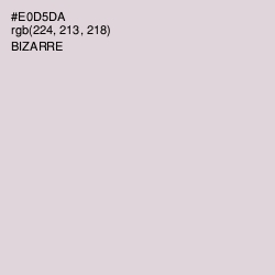 #E0D5DA - Bizarre Color Image