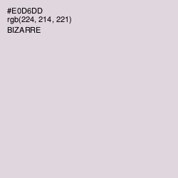 #E0D6DD - Bizarre Color Image