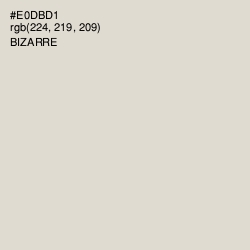 #E0DBD1 - Bizarre Color Image