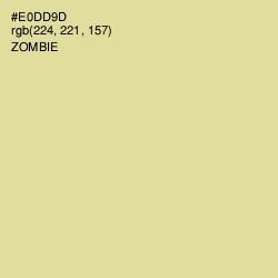 #E0DD9D - Zombie Color Image