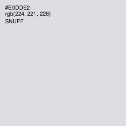 #E0DDE2 - Snuff Color Image