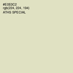#E0E0C2 - Aths Special Color Image