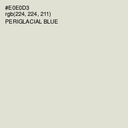 #E0E0D3 - Periglacial Blue Color Image