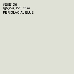 #E0E1D6 - Periglacial Blue Color Image