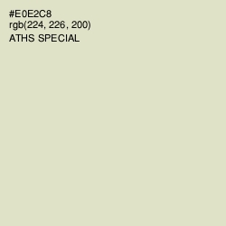 #E0E2C8 - Aths Special Color Image