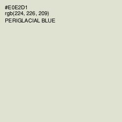 #E0E2D1 - Periglacial Blue Color Image