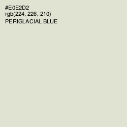 #E0E2D2 - Periglacial Blue Color Image