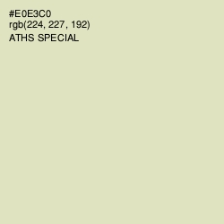 #E0E3C0 - Aths Special Color Image