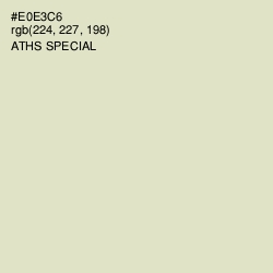 #E0E3C6 - Aths Special Color Image
