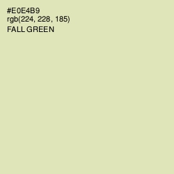 #E0E4B9 - Fall Green Color Image