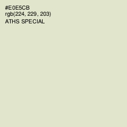 #E0E5CB - Aths Special Color Image