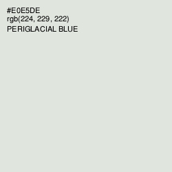 #E0E5DE - Periglacial Blue Color Image