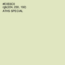 #E0E6C0 - Aths Special Color Image