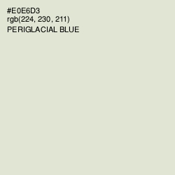 #E0E6D3 - Periglacial Blue Color Image