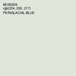 #E0E6D9 - Periglacial Blue Color Image